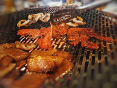 烤猪脆骨-老安火盆烤肉(金寨路店)