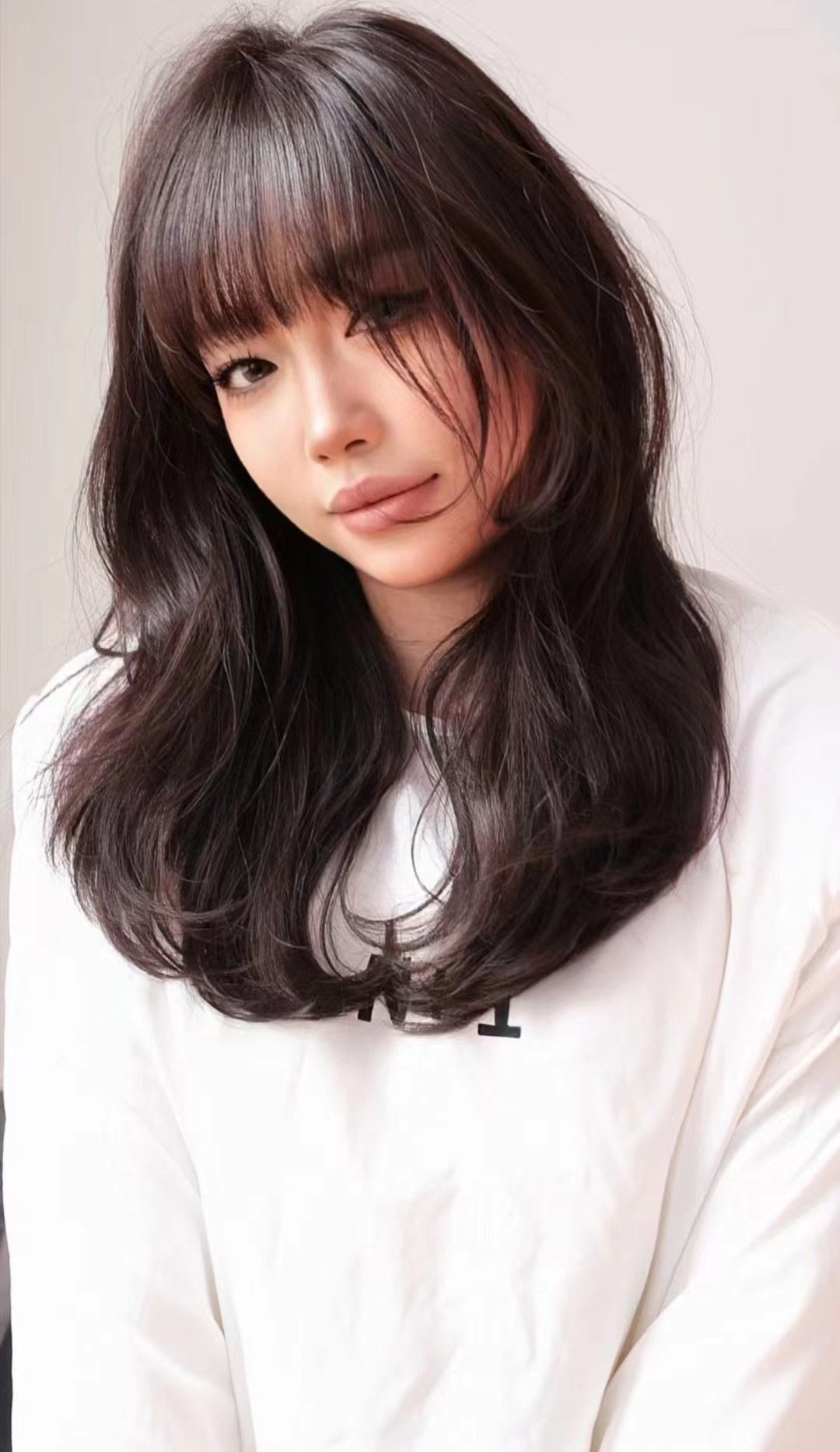 吹吹干即可的造型烫简单而不简约中长发烫发发型推荐龙抬头剪发