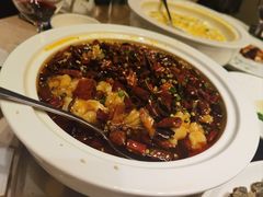 招牌水煮蝴蝶虾-唐廊烤鸭店(工体店)