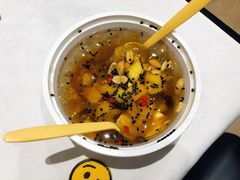 黄桃玫瑰糍粑花仙糍-深水井老冰粉(解放碑英利大融城店)
