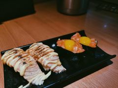 黑椒三文鱼寿司-采御鲜·回转寿司(汕头万达店)