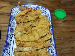 现炸大排-孙盛兴奥灶面馆·蟹黄面·三虾面(山塘街总店)