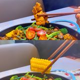 这家新疆炒鸡真的太美味了！
