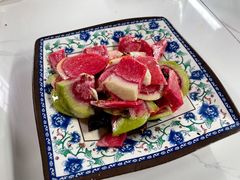 拌萝卜皮-大槐树烤肉馆