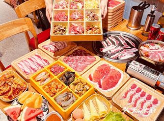 是真的！！在宁波！！69r无限吃的自助烤肉！