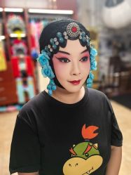 -胭脂猫京剧摄影