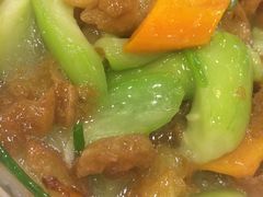 丝瓜毛豆（满100送）-桦立酒家(宜山路店)