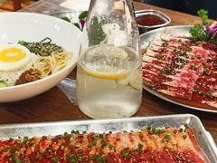 -明洞阿姨·韩式酱蟹烤肉·创意料理(三元桥店)