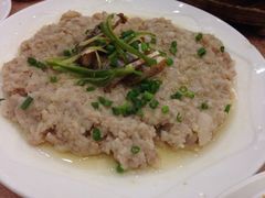 咸鱼蒸肉饼-轩记海鲜餐厅·四十五年老字号·经典粤菜(西区彩虹店)