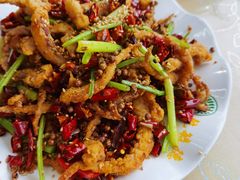 干煸鱿鱼-天津乾毓德饭庄·清真传统炒菜·海鲜烧烤(咸阳路店)
