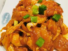 香辣鸡排-韩时烤肉(枫蓝店)
