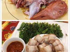 萝卜丝拌海蜇-闯关东东北农家菜(崂山石老人店)
