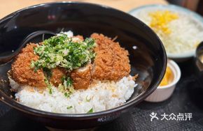 Scallion Pork Cutlet Rice Bowl