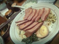 獅頭牌鵝肉拼豬脷飯-狮头牌卤味研究所·卤味饭(花城汇南区店)