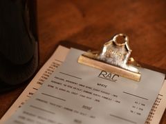 菜单-RAC BAR(安福路店)