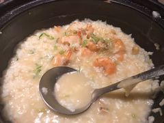 鲜虾干贝砂锅粥-肉神潮汕卤鹅