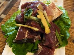 刀叉坨坨牛肉-陆记牛庄·碳锅龙虾烧烤(爱上花园店)