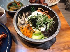 石锅拌饭-草家酱蟹炭火烤肉店(珲春南路一店)