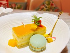芒果慕斯蛋糕-花舍·新派粤菜·西餐·下午茶(亚运村·鸟巢店)