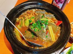 鹅肝酱石锅豆腐-金穗园·砂锅粥.醉鸡煲火锅(长寿路店)