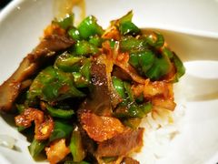 擂辣椒海参小炒肉-京参園海鲜餐厅