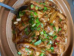 鱼香茄子煲-林辉家宴·本地家常菜·头牌清远鸡(先锋店)