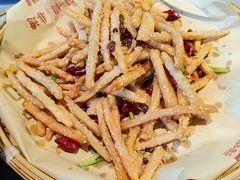 干煸牛肉藕丝-肖记公安牛肉鱼杂馆·省级非物质文化遗产(江汉路直营店)