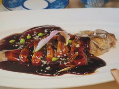 古法西湖醋鱼（桂鱼）-桂满陇天书(南京德基旗舰店)