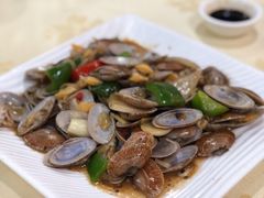 豉汁尖椒炒花甲-旺富东海大酒楼(海鲜街店)