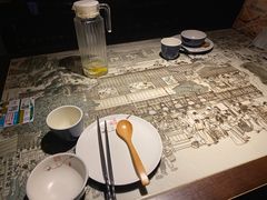 餐具摆设-绿茶餐厅(龙湖星悦荟店)