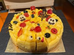 芒果烤芝士蛋糕-怡咖啡海鲜自助餐厅(浦东香格里拉店)