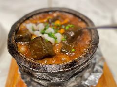 养生石锅黑豆腐-宴昆山·私房菜(春晖店)