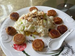 经典大良炒牛奶拼野鸡-水乡人家私房菜(逢简店)