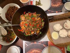 小炒黄牛肉-小隐人家(乐松店)
