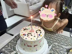 -甜栀·动物奶油蛋糕