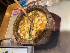 石锅鸡汤豆腐-绿茶餐厅(西单老佛爷店)
