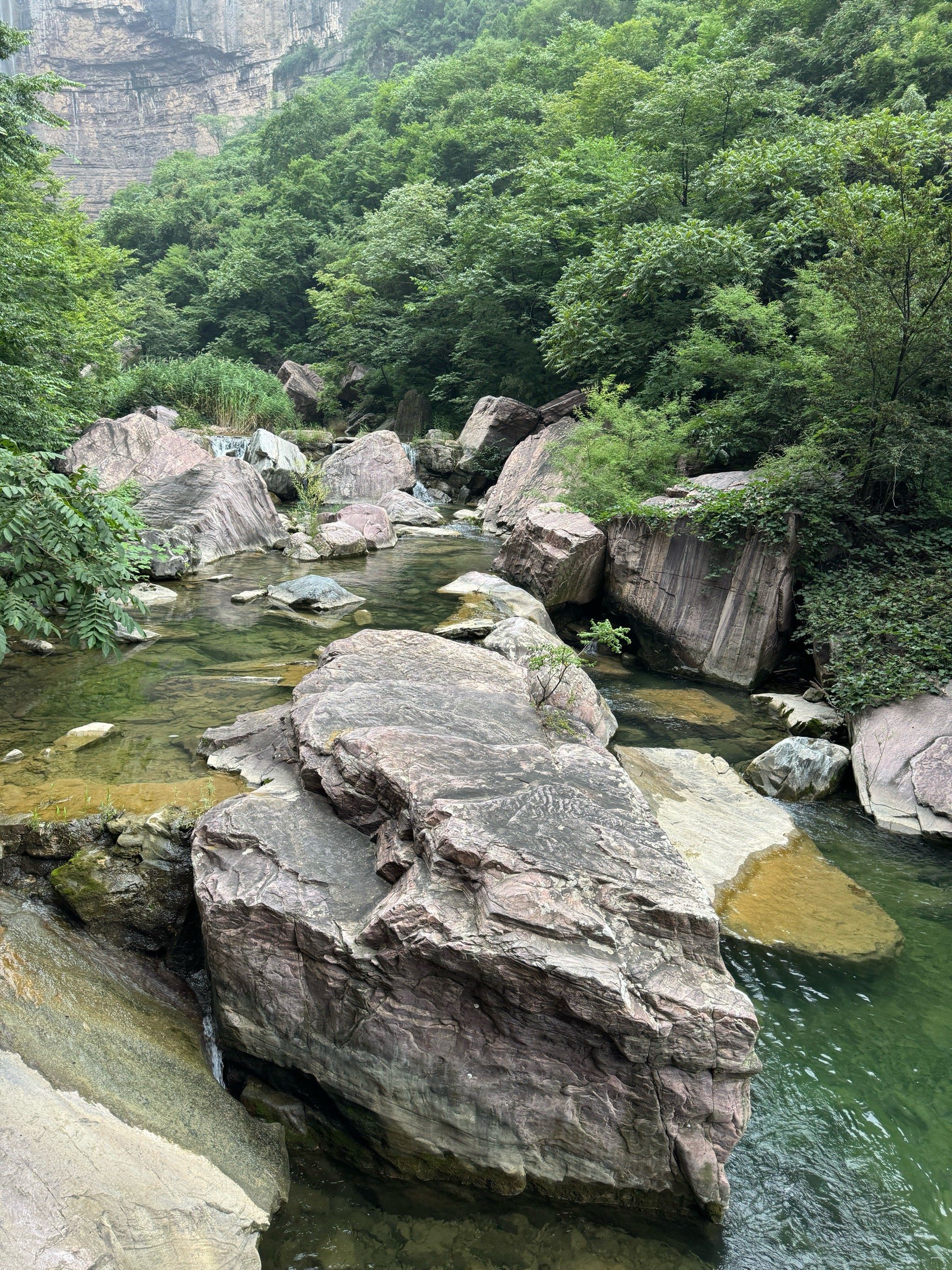 郑州周边6015竟然藏有这么美的峡谷瀑布