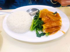 洋蔥茄汁豬扒飯-永盈茶餐厅(中山四路店)