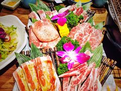 -明洞阿姨·韩式酱蟹烤肉·创意料理(三元桥店)