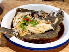 清蒸多宝鱼-小平岛開海水饺(浑南店)