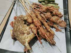 -宝记烧烤·碳锅羊肉·羊蝎子火锅·夜食社(文体路创始店)