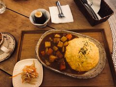 中华腊肉咖喱蛋包饭-Ginko银子(青龙街店)