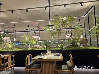 今天去试了兰州中心这一家绿茶餐厅