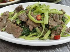 腐乳通菜炒牛肉-师傅仔美食(东华老店)