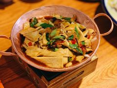 干锅千页豆腐-小放牛炒菜馆(军校店)