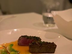 M7和牛牛柳配白芦笋-Jean Georges