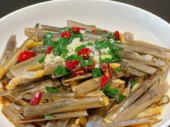 葱油竹蛏-健眺小海鲜(临海后山店)