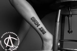 文字-AC TATTOO 纹身