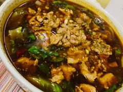 水煮肉片-吉事利茶餐厅