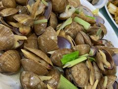 葱姜炒蚬子-常家活海鲜小吃(仅一家无分店)